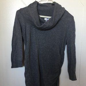Motherhood S Grey Turtleneck Sweater